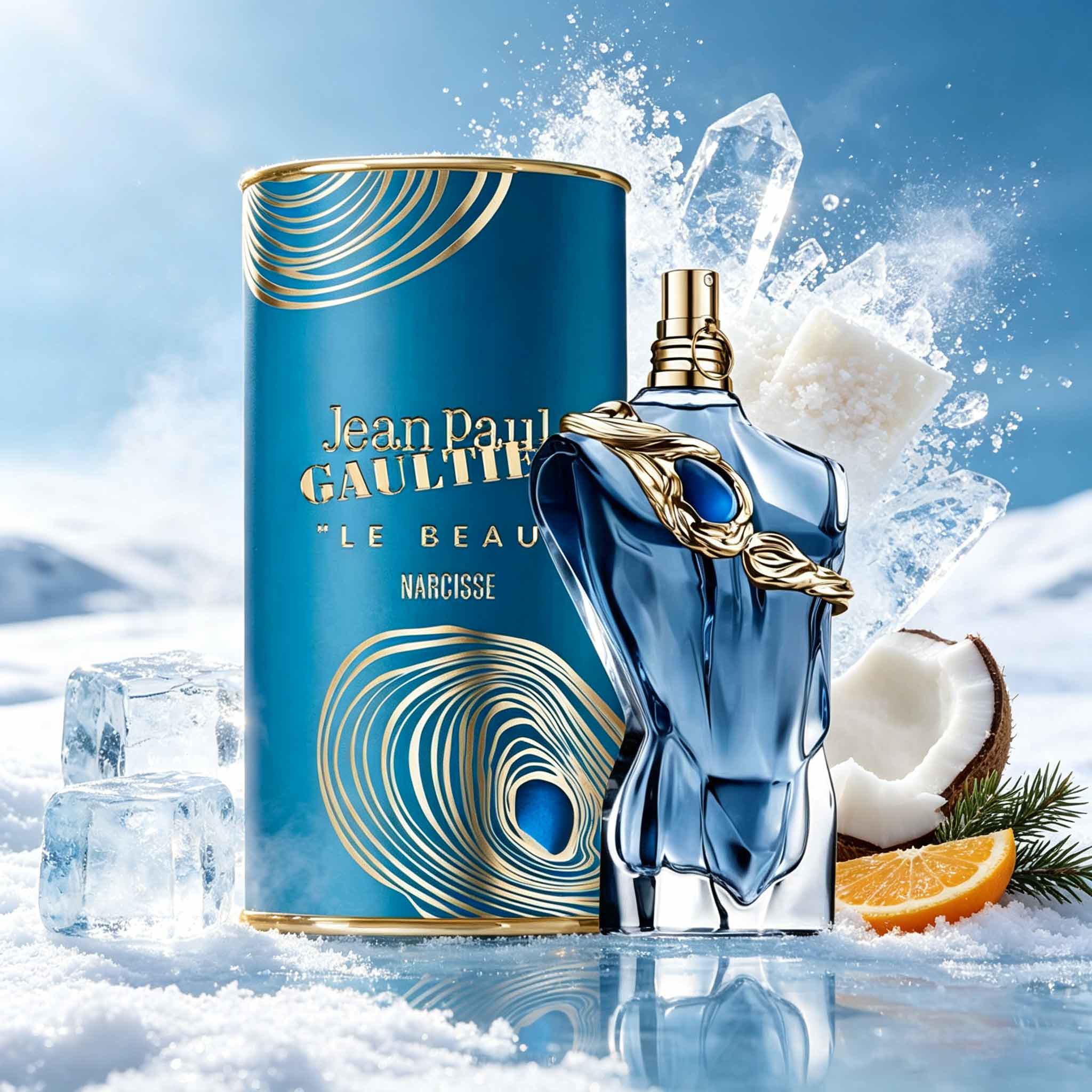 Pure Perfume Fragrance - Le Beau Narcisse Coffret Cadeau de