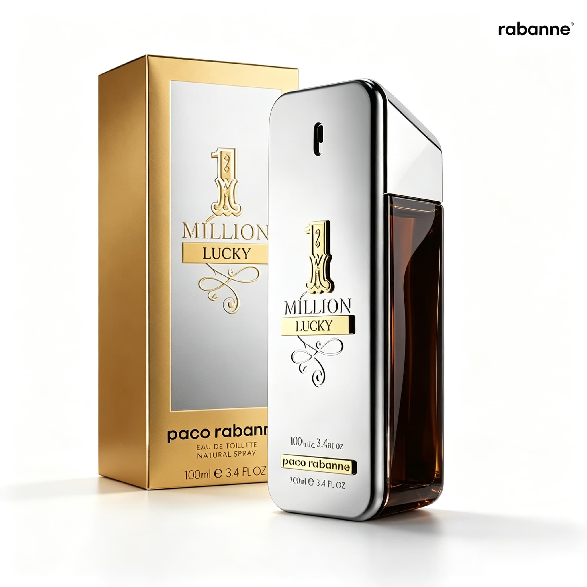 Perfume Top Fragrance - Parfum Rabanne 1 Million Lucky pour