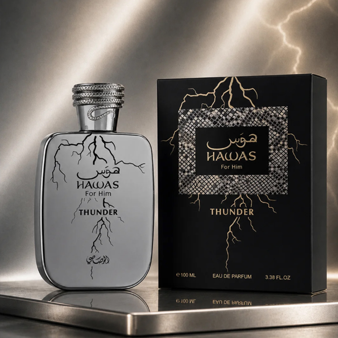 Hawas Thunder Rasasi pour homm - Pure Perfume Fragrance avis et prix