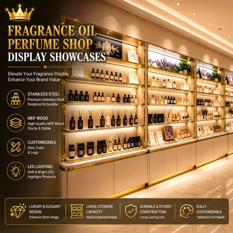 Vitrines d'exposition pour hui - Perfume In Fragrance Shop avis et prix